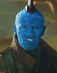 Yondu Udonta (deceased) Former Captain of the Yondu Ravager Clan