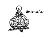 Ember container shown in A Guide Book to the Great Tree