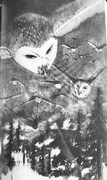 (Ch. 16) The Pure Ones locating a safer tree in the forest fire, transporting the Sacred Orb