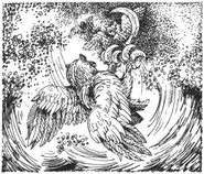 Theo battling against attackers.