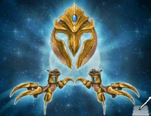 Grettir's helmet and battle claws