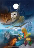 Japanese cover without text, illustrated by Mitsuhiro Arita