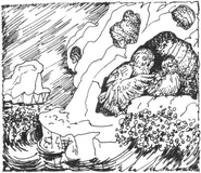 Myrrthe and Siv hiding.