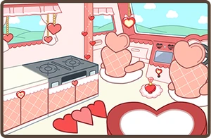 Hearts Room (Red)