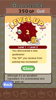 Level Up! Message