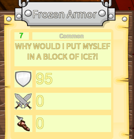 Frozen Armor Guest Quest Roblox Wiki Fandom