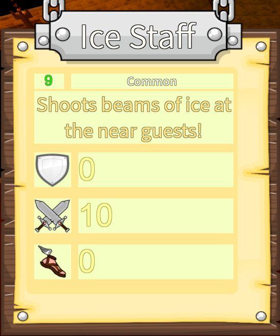 Ice Staff Guest Quest Roblox Wiki Fandom