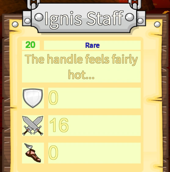 Ignis Staff Guest Quest Roblox Wiki Fandom