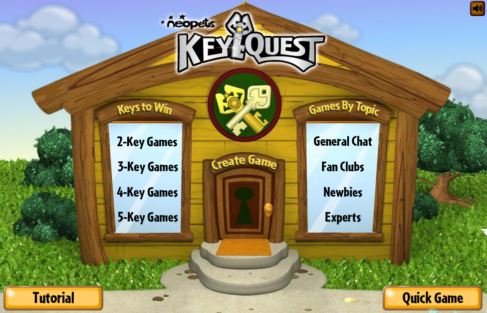 games like neopets quesr