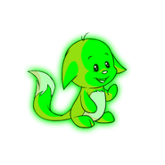 Kacheek glowing