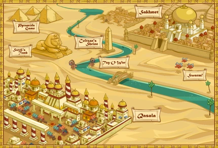 Lost-desert map update