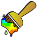 Rainbow Paint Brush