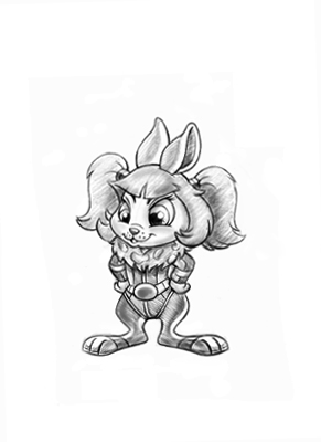 cybunny coloring pages