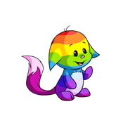 Kacheek rainbow