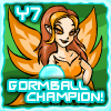 Ember the Fire Faerie was the Gormball Champion!