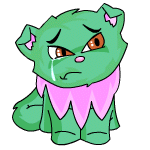 Wocky green sad