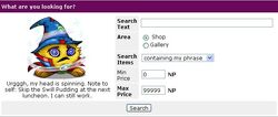 Neopets Shop Wizard Neopets Shop Wizard