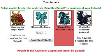 Petpet puddle painting