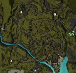 Lande de Talmark carte