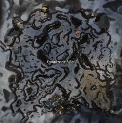 Frontière de Bjora carte