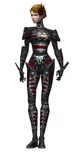 Armure nécrotique pour femme Nécromant