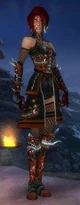 Armure canthienne pour femme Nécromant