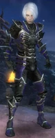Armure de Kurzick pour homme Nécromant