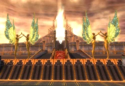 Les Ruines du Tombeau des Rois primitifs/La Cour