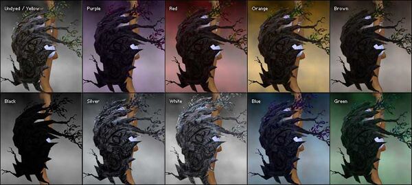 Oaken Aegis dye chart