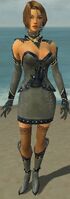 Mesmer Obsidian Armor F gray front