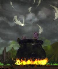 Halloween LionsArch Cauldron