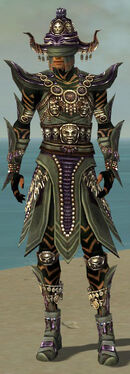 Ritualist Obsidian Armor M gray front