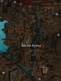 Bukdek Byway map