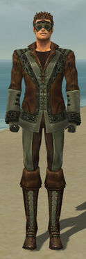 Mesmer Istani Armor M gray front