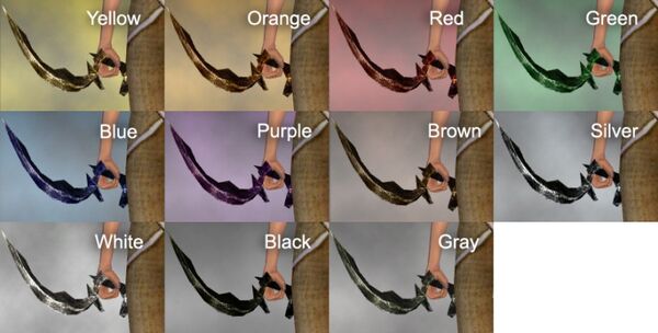 Dark Scimitar Dye Chart