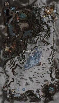 Drakkar Lake map