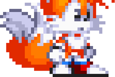 Pixilart - Scared Tails Sprite by Cosmogos