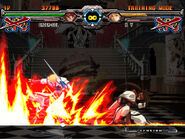 Guilty Gear XX screen.