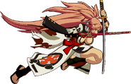 Guilty Gear Xrd startup attack.