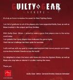 Ishiwatari's message for winning TGA 2021 Best Fighting Game.