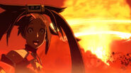 Jam's reaction.