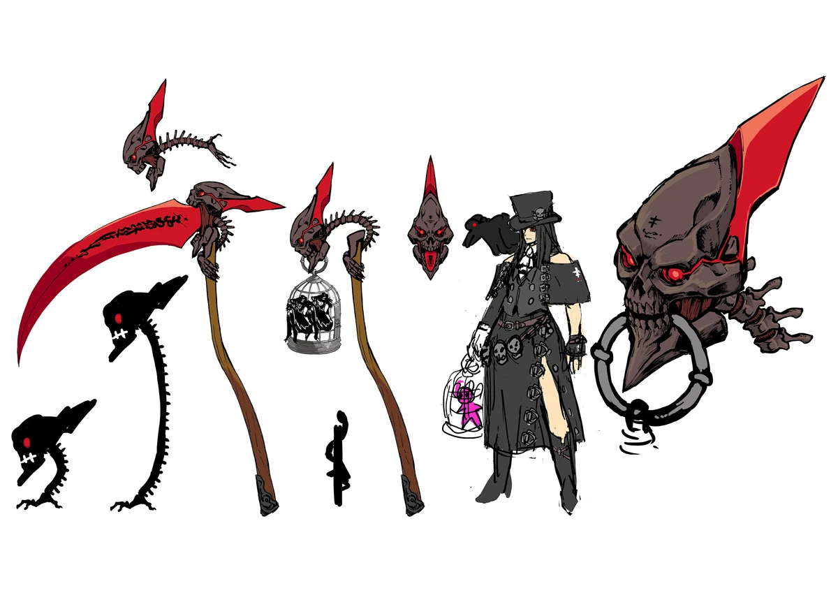 Testament's scythe Guilty Gear Wiki Fandom