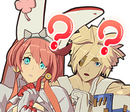 LINE sticker with Elphelt.