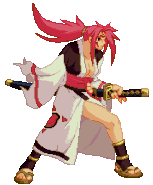Idle stance.