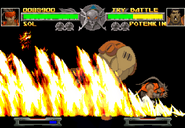 Guilty Gear screen.