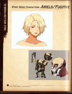 Concept art of her and Malcolm Myers from the Guilty Gear 25th anniversary book.