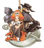 Λ Core EX Character illustration.