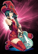 Λ Core EX Character illustration.