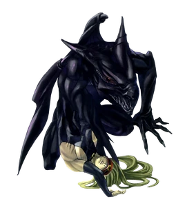 Poseyendo el cadáver de Zato-1 