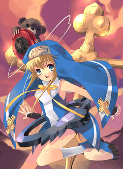 Guilty Gear Strive - Bridget Character Profile Art by pikapika212